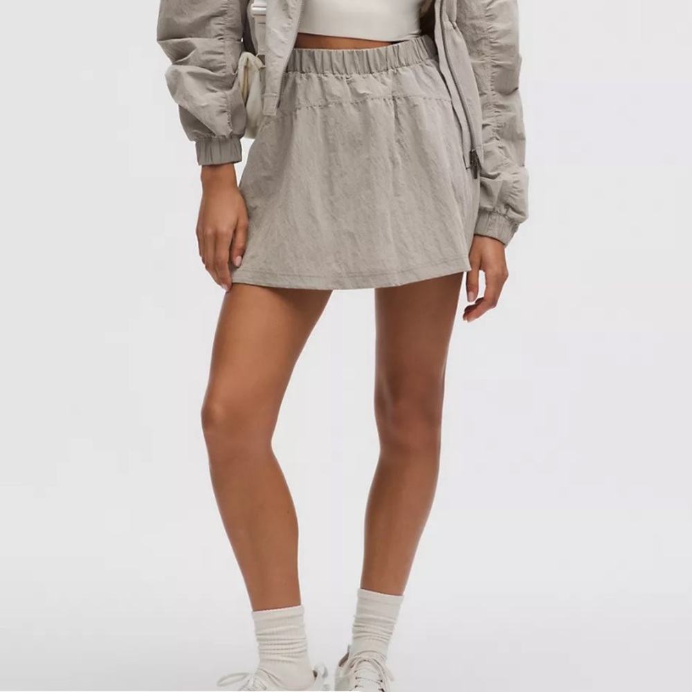 Dazy taupe beige utility skirt XL/6